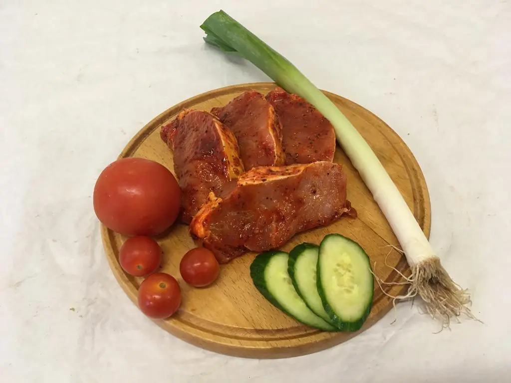 Syrové marinované maso na gril