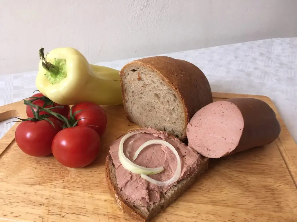 Farmářská zauzená paštika