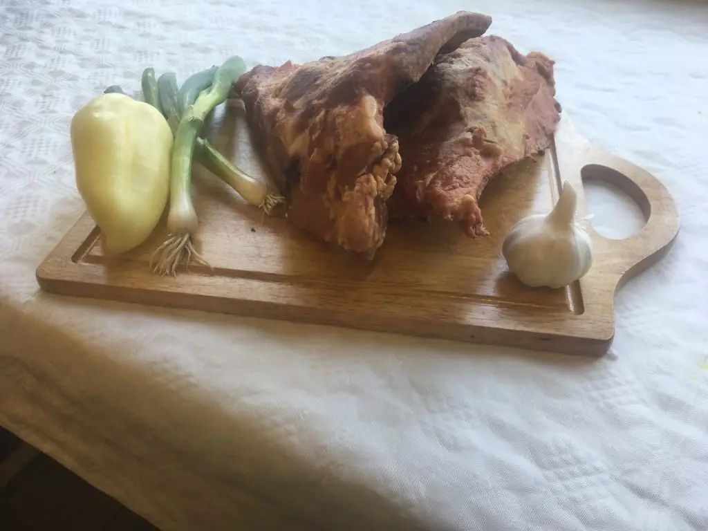 Vepřová žebírka uzená - plochá
