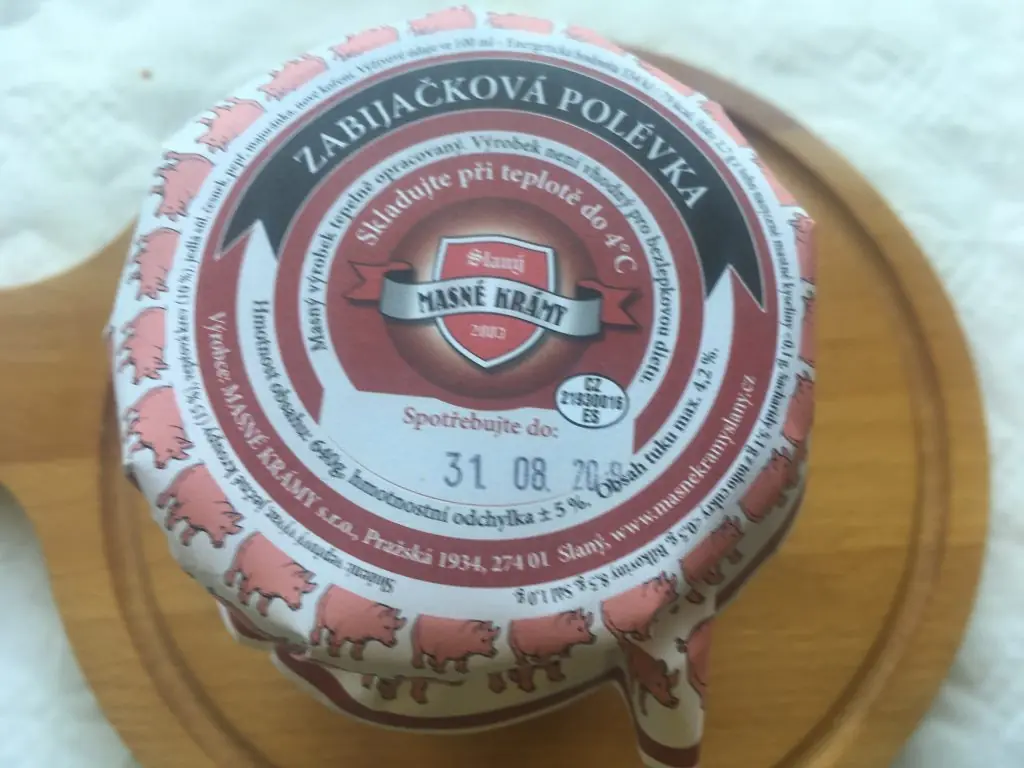 Zabijačková polévka (640 g)