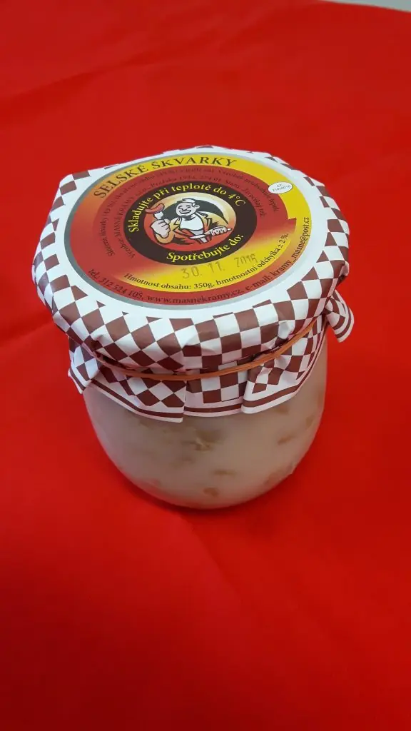 Selské škvarky (350 g) - sklo